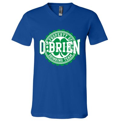 Obrien Irish Ing Team St Patricks Day Beer Gift V-Neck T-Shirt