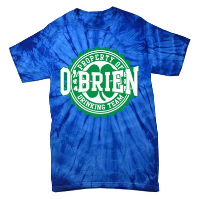 Obrien Irish Ing Team St Patricks Day Beer Gift Tie-Dye T-Shirt