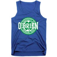 Obrien Irish Ing Team St Patricks Day Beer Gift Tank Top