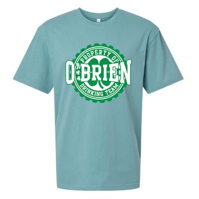 Obrien Irish Ing Team St Patricks Day Beer Gift Sueded Cloud Jersey T-Shirt