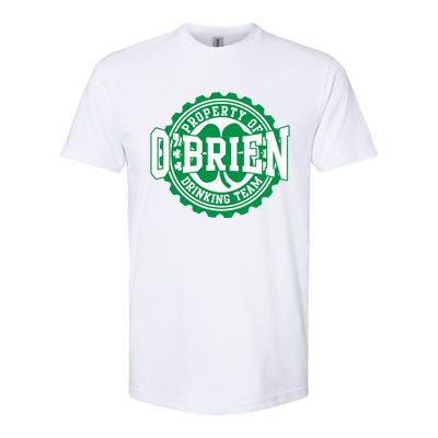 Obrien Irish Ing Team St Patricks Day Beer Gift Softstyle CVC T-Shirt