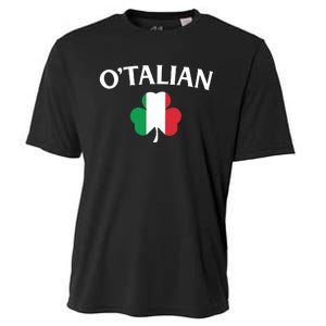 OTalian Irish Italian St PatrickS Day Cooling Performance Crew T-Shirt