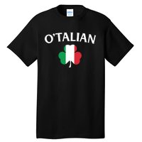 OTalian Irish Italian St PatrickS Day Tall T-Shirt