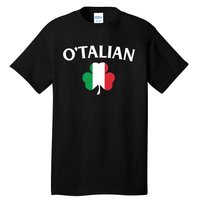 OTalian Irish Italian St PatrickS Day Tall T-Shirt