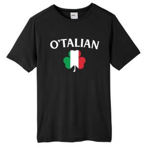 OTalian Irish Italian St PatrickS Day Tall Fusion ChromaSoft Performance T-Shirt