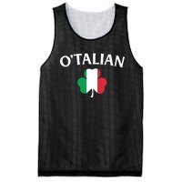 OTalian Irish Italian St PatrickS Day Mesh Reversible Basketball Jersey Tank