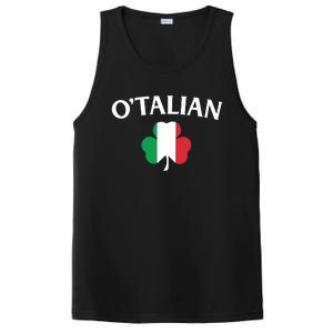 OTalian Irish Italian St PatrickS Day PosiCharge Competitor Tank