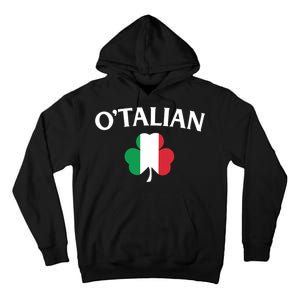 OTalian Irish Italian St PatrickS Day Tall Hoodie