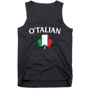 OTalian Irish Italian St PatrickS Day Tank Top