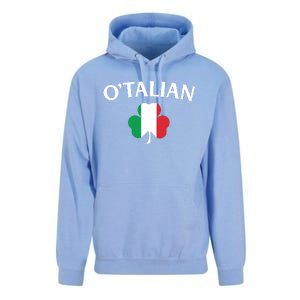 OTalian Irish Italian St PatrickS Day Unisex Surf Hoodie