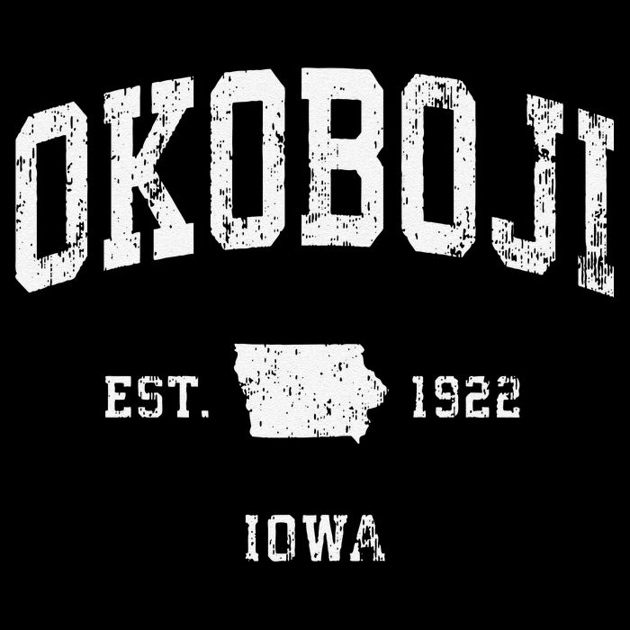 Okoboji Iowa Ia Vintage Athletic Sports Backpack
