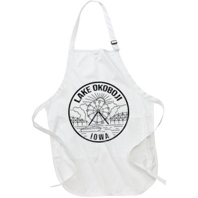 Okoboji Iowa Ia Vintage Okoboji Gifts Iowa Okoboji Lakes Apron