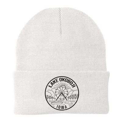 Okoboji Iowa Ia Vintage Okoboji Gifts Iowa Okoboji Lakes Beanie