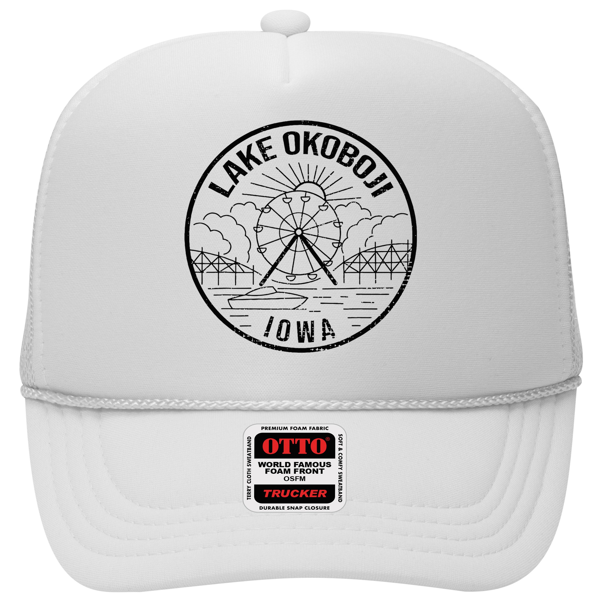 Okoboji Iowa Ia Vintage Okoboji Gifts Iowa Okoboji Lakes Hat