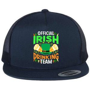 Official Irish Ing Team Leprechaun Hat St Patrick's Da Meaningful Gift Flat Bill Trucker Hat