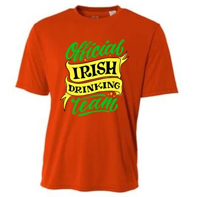 Official Irish Ing Team St Patricks Day Gift Cooling Performance Crew T-Shirt