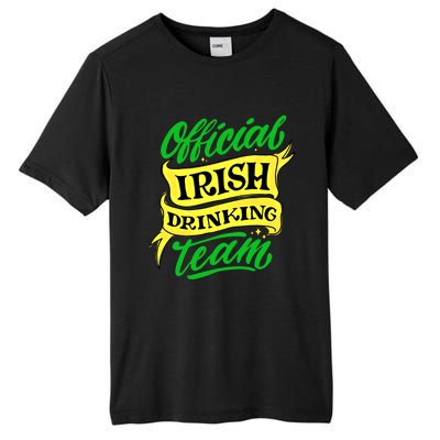 Official Irish Ing Team St Patricks Day Gift Tall Fusion ChromaSoft Performance T-Shirt