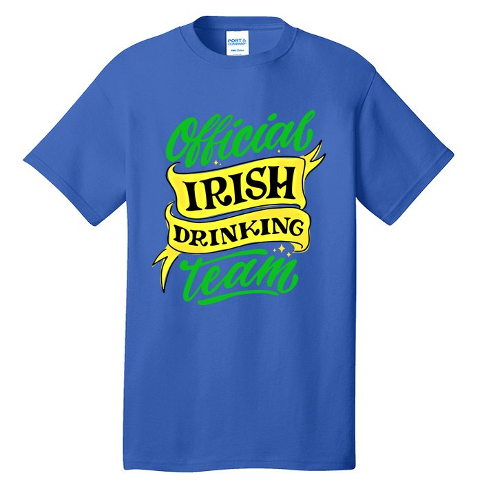 Official Irish Ing Team St Patricks Day Gift Tall T-Shirt