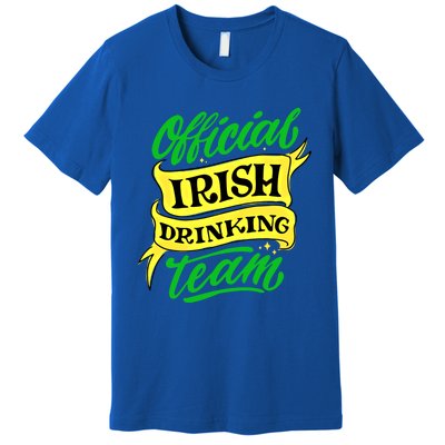 Official Irish Ing Team St Patricks Day Gift Premium T-Shirt