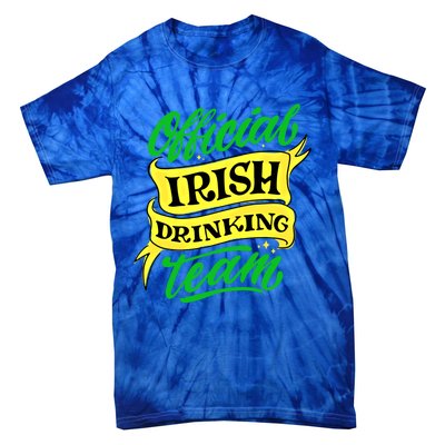 Official Irish Ing Team St Patricks Day Gift Tie-Dye T-Shirt