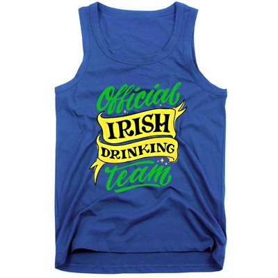 Official Irish Ing Team St Patricks Day Gift Tank Top