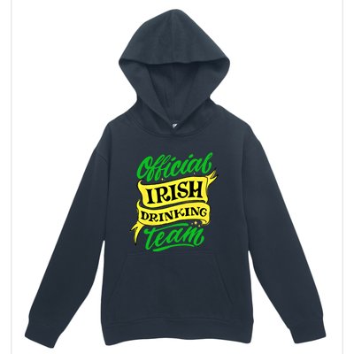 Official Irish Ing Team St Patricks Day Gift Urban Pullover Hoodie