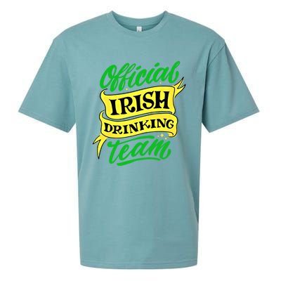 Official Irish Ing Team St Patricks Day Gift Sueded Cloud Jersey T-Shirt