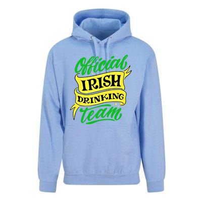 Official Irish Ing Team St Patricks Day Gift Unisex Surf Hoodie