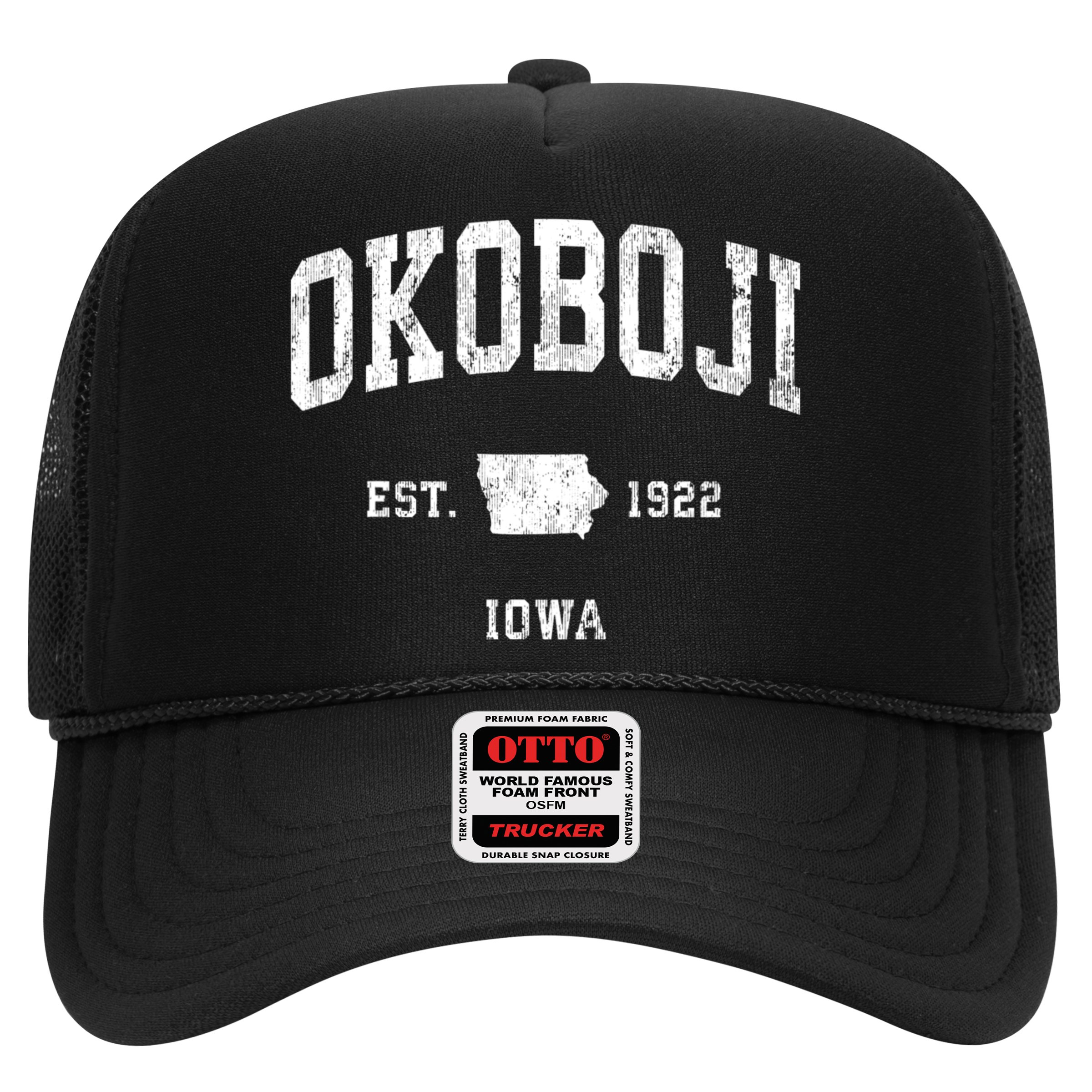 Okoboji Iowa Ia Vintage Athletic Hat