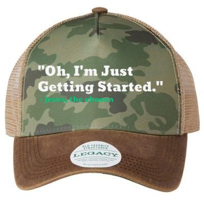 Oh IM Just Getting Started Legacy Tie Dye Trucker Hat