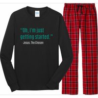 Oh IM Just Getting Started Long Sleeve Pajama Set