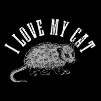 Opossum I Love My Cat Funny Opossum Cooling Performance Crew T-Shirt
