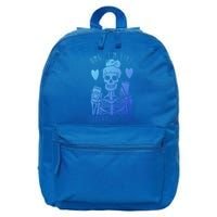 Omg Im Like Literally Dead Lazy Halloween Costume Skeleton Gift 16 in Basic Backpack