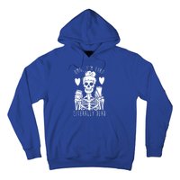 Omg Im Like Literally Dead Lazy Halloween Costume Skeleton Gift Hoodie