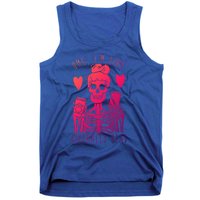 Omg Im Like Literally Dead Lazy Halloween Costume Skeleton Gift Tank Top