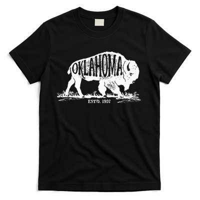 Oklahoma I Love State Arrow Bison Buffalo T-Shirt