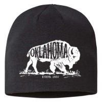 Oklahoma I Love State Arrow Bison Buffalo Sustainable Beanie