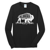 Oklahoma I Love State Arrow Bison Buffalo Tall Long Sleeve T-Shirt