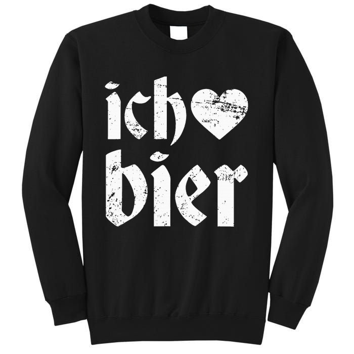 Oktoberfest I Love Beer Ich Heart Bier German Drinking Sweatshirt