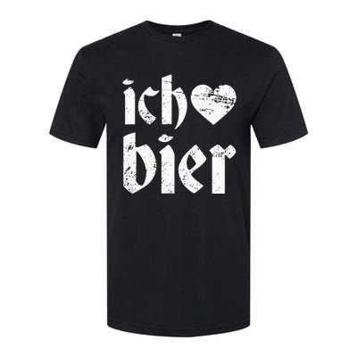 Oktoberfest I Love Beer Ich Heart Bier German Drinking Softstyle CVC T-Shirt