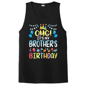 OMG Its My Brothers Birthday Happy To Me You Sister Cousin PosiCharge Competitor Tank