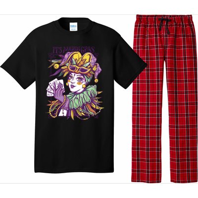 Official It's Mardi Gras Masquerade Fat Tuesday Shrove Gift Pajama Set