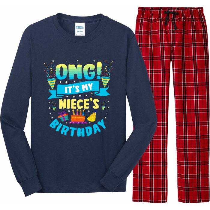 Omg ItS My Niece Birthday Long Sleeve Pajama Set