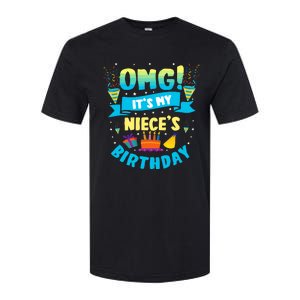 Omg ItS My Niece Birthday Softstyle CVC T-Shirt