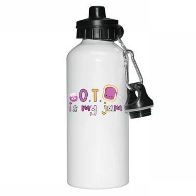 Ot Is My Jam Ot Occupational Therapy Aluminum Water Bottle