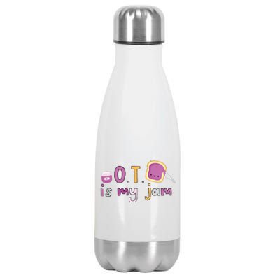 Ot Is My Jam Ot Occupational Therapy Stainless Steel Insulated Water Bottle