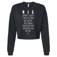 Once I Make My Move Acronym Wizard Chess Funny Gift Cropped Pullover Crew