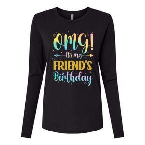 Omg ItS My FriendS Birthday Happy To Me You Sister Cousin Cute Gift Womens Cotton Relaxed Long Sleeve T-Shirt