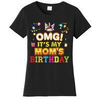 OMG It's My Mom Birthday Happy Gift Vintage Perfect Women's T-Shirt