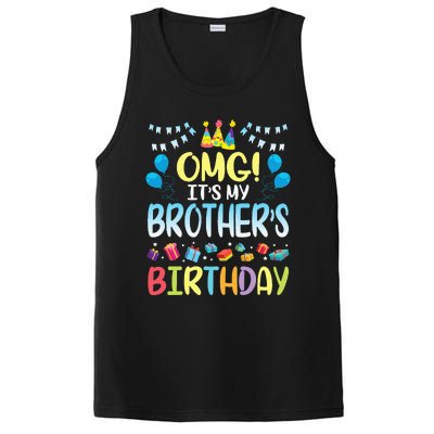 OMG Its My Brothers Birthday Happy To Me You Sister Cousin PosiCharge Competitor Tank